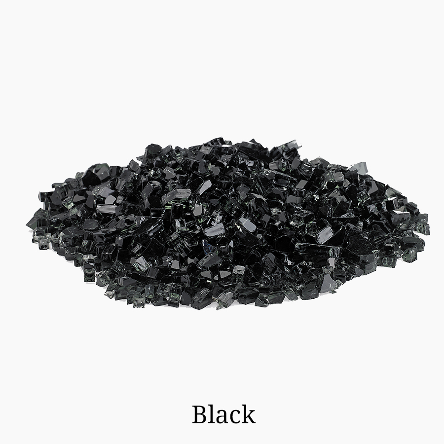 Black Fire Glass